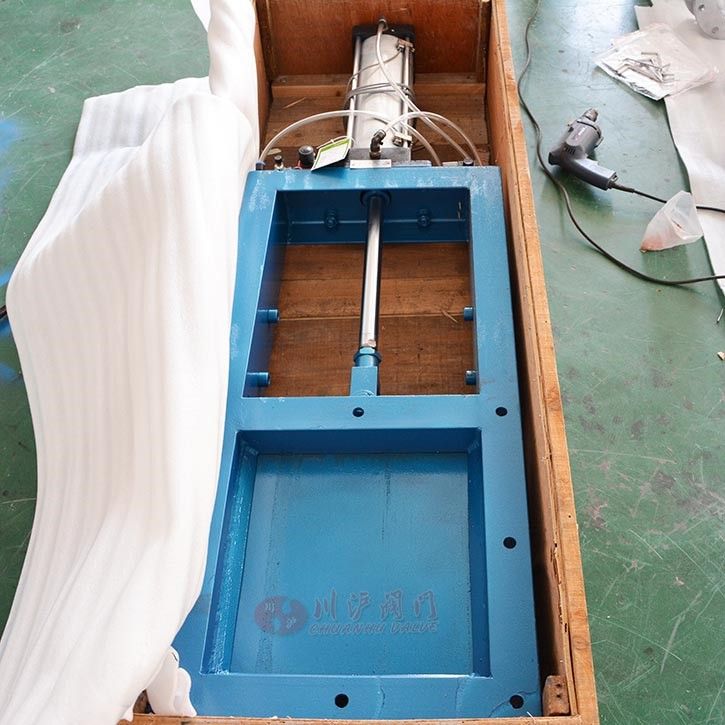 氣動插板閥實(shí)物圖